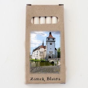 Blatná - zámek - pastelky