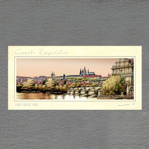 Praha - Hradčany - pohled DL rám nový