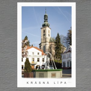 Krásná Lípa - magnet C6 dvojitý