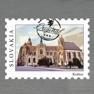 Košice - magnet známk