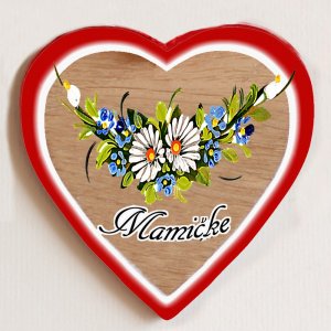 Mamičke - magnet srdce