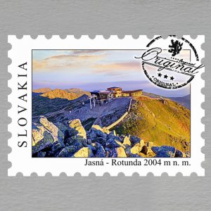 Jasná - Rotunda - magnet známka