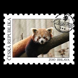 ZOO Jihlava - Panda - magnet známka