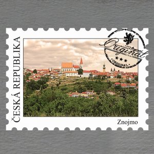 Znojmo - magnet známk