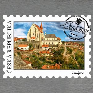 Znojmo - magnet známka