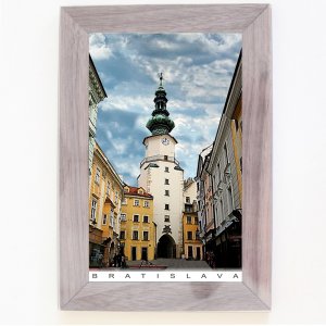 Bratislava - Michalská brána - obrázek s rámečkem