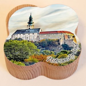 Nitriansky hrad - krabička čtyřlístek