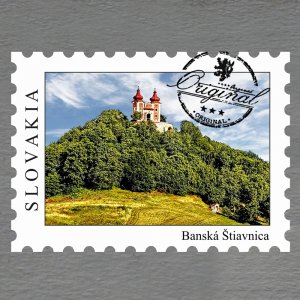 Banská Štiavnica - magnet známka