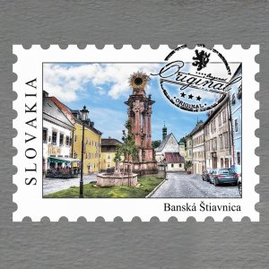 Banská Štiavnica - magnet známk