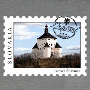 Banská Štiavnica - magnet známka