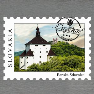 Banská Štiavnica - magnet známka