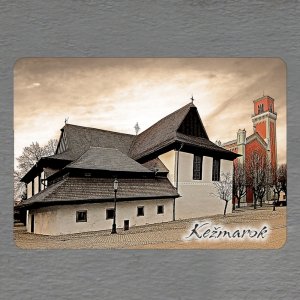 Kežmarok - magnet obdélník