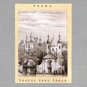 Praha - Věže - pohled  C6