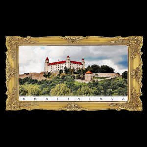 Bratislava - Hrad - magnet rám obraz dvojitý