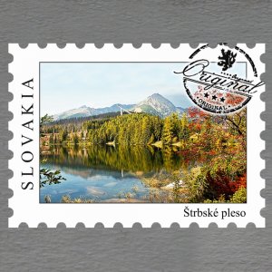 Štrbské pleso - magnet známk