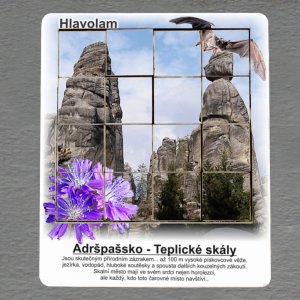 Adršpašské skály - hlavolam