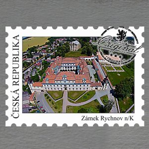 Rychnov nad Kněžnou - magnet známka