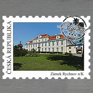 Rychnov nad Kněžnou - magnet známka