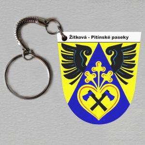 Žítková - Pitínské paseky - erb - klíčenka