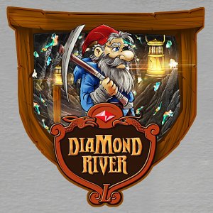 Diamond River - erb - magnet dvojitý