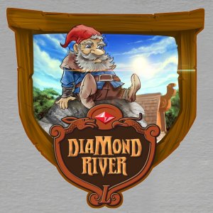 Diamond River - erb - magnet dvojitý