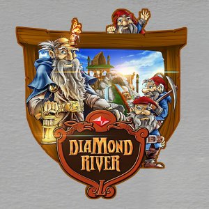 Diamond River - erb - magnet dvojitý