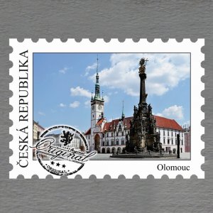 Olomouc - magnet známka