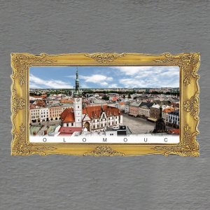 Olomouc - magnet rám obraz dvojitý