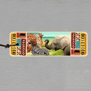 SAFARI PARK  Dvůr Králové - skupina zvířat - záložka zoo