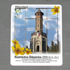 Rozhledna Štěpánka - hlavolam