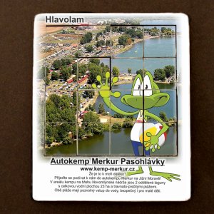 Merkur - žabák - Pasohlávky - hlavolam