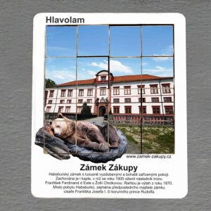 Zákupy - medvěd - hlavolam