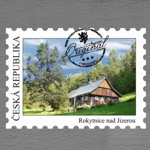 Rokytnice nad Jizerou - magnet známka