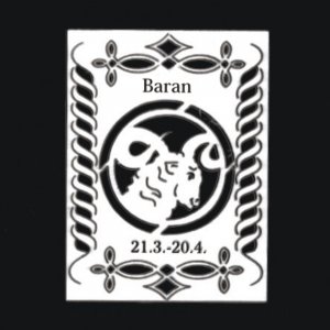 Baran - ozdoba obdélník