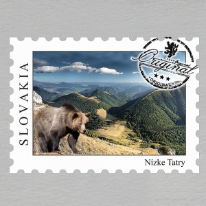 Nízke Tatry - magnet známka