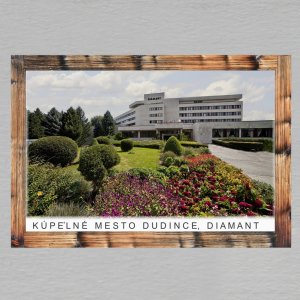 Dudince - Diamant - magnet C6 rám dvojitý