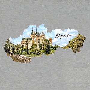 Bojnice - magnet mapa