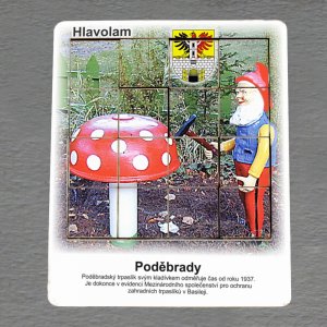 Poděbrady - trpaslík - hlavolam