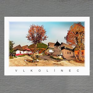 Vlkolínec - magnet  C6