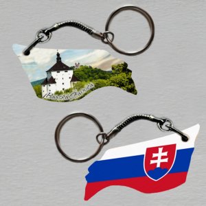 Banská Štiavnica - klíčenka vlajk