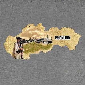 Pribylina - Jánošík - magnet mapa