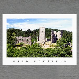 Brtnice - hrad Rokštejn - magnet C6