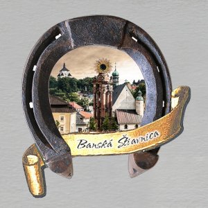 Banská Štiavnica - magnet podkova