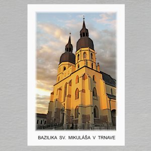 Trnava - Bazilika sv. Mikuláše - magnet C6