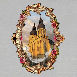 Trnava - Bazilika sv. Mikuláše - magnet rám ornament