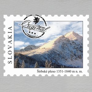 Štrbské pleso - magnet známka