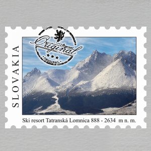 Tatranská Lomnica - magnet známka