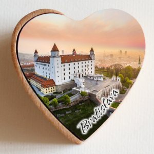 Bratislava - Hrad - krabička srdce