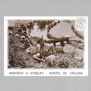 Kyselka - Radošov u Kyselky - kostel sv. Václava - pohled C6