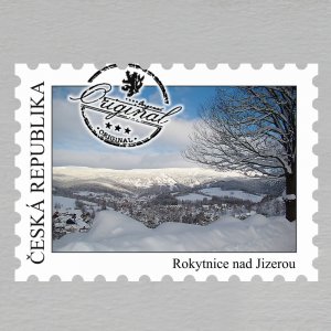 Rokytnice nad Jizerou - magnet známka